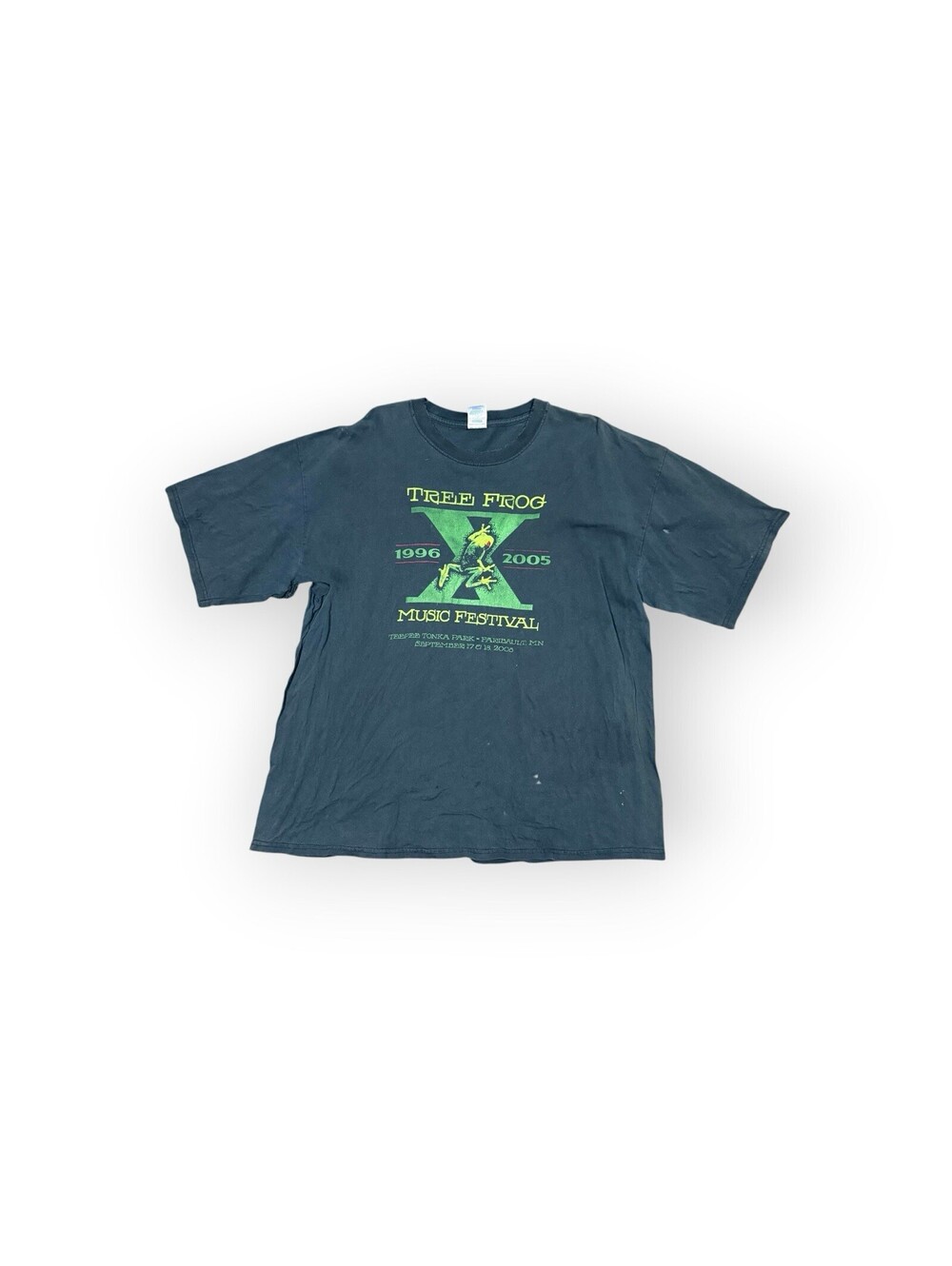 Vintage Tree Frog Music Festival Shirt Size 2XL Men’s